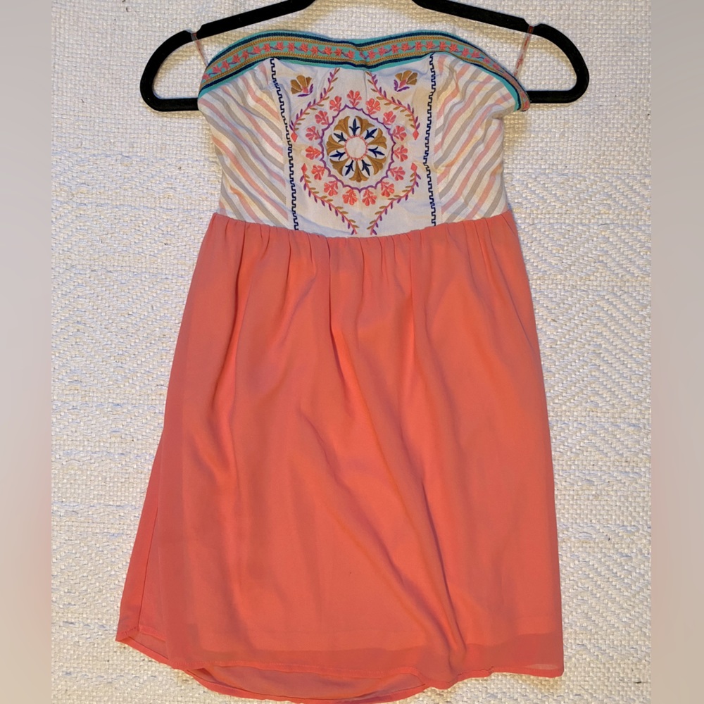 Embroidered Flowy Sundress